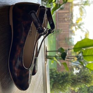 Janie and Jack brown girl shoes